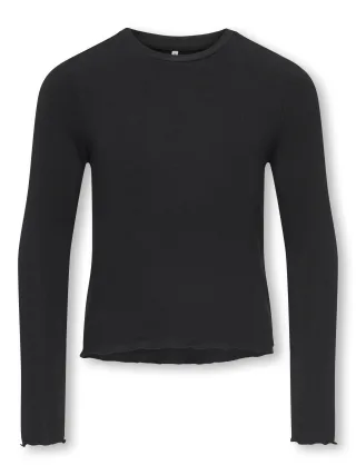 KIDS ONLY - KOGAMOUR L/S TOP JRS NOOS Black - Gr. - 164