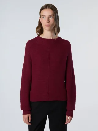 North Sails Pullover Sattelschulter mit Stehkragen