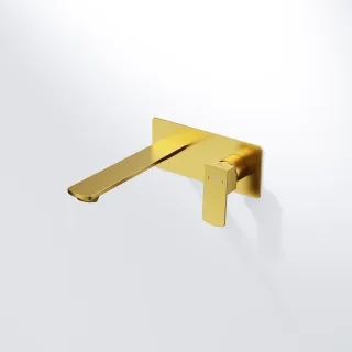 Steinberg Serie 342 Waschtisch-Wand-Einhebelmischer (Fertigmontageset), 34218643BG 34218643BG