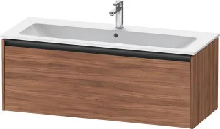 Duravit Ketho.2 Waschtischunterbau wandhängend Nussbaum Matt 1210x480x440 mm - K25065079790000 K25065079790000