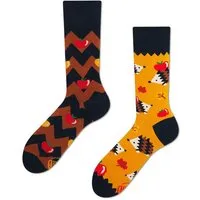 Many Mornings Freizeitsocken Many Mornings Apple Hedgehog (1 Paar, 1-Paar, 1 Paar) immer ein dismatching Paar