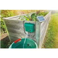 esotec Bewässerungssystem Solar Bewässerungssystem Waterdrops Komplettset mit 15 Sprinklern