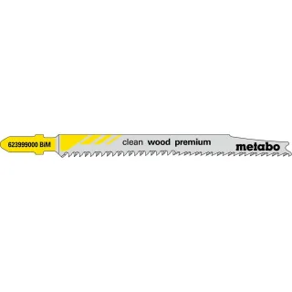 Metabo Stichsägeblätter clean wood premium BiM - 5 Stück - 623999000