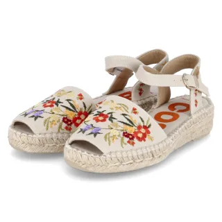 Toni Pons Espadrilles-Sandalen GARBET - Gr. 37 - Beige - Textil