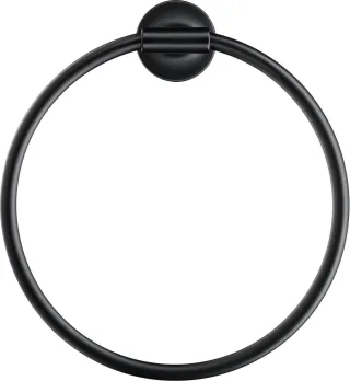 Duravit Starck T Handtuchring Schwarz Matt 210x73x228 mm - 0099474600 0099474600