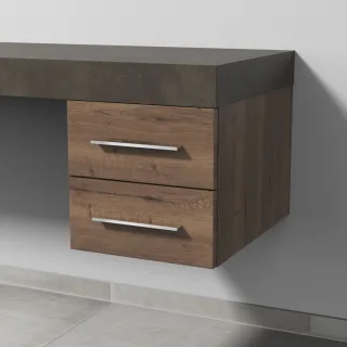 Sanipa Unterschrank 2morrow (G2210) 340x350x520 Eiche-Tabak G221050