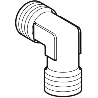 Geberit Anschlusswinkel R1/2 - G1/2 , 243543001 243543001