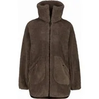 Alife & Kickin Fellimitatjacke Damen SariaAK T Übergangsjacke, Jacke Dichter Teddyfleece, hoher Stehkragen, zwei aufgesetzte Taschen