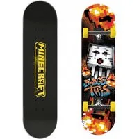 Minecraft Skateboard 79 x 20 x 10 cm mit PU Rollen 92A ABEC 11 Lager
