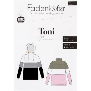 Fadenkäfer Schnitt "Hoodie Toni" für Damen
