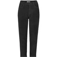 Eight2Nine Stoffhose Damen Kordhose MOM Fit mit Aufschlag 5 Pocket, Gürtelschlaufen