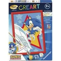 CreArt - Rasender Sonic, Malen