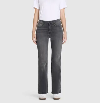 MAC - MAC JEANS - LAURA, Authentic Stretch Denim grau - Gr. - 30
