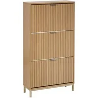 5five Simply Smart Schuhregal Schuhschrank für den Flur TASSO, 63 x 24 x 131,5 cm
