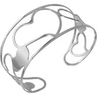 Amello Armspange Amello Herzen Damen Armreif silber (Armspange), Damen Armspange (Herzen) Edelstahl (Stainless Steel), Farbe: silber, s
