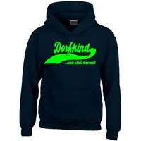 coole-fun-t-shirts Hoodie DORFKIND Sweatshirt mit Kapuze Hoodie Pullover Pulli Känguruhtasche