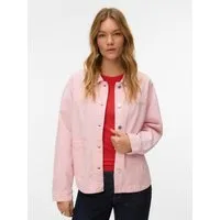 Vero Moda Jeansjacke VMJAMIE LS DENIM SHACKET MIX NOOS Baumwollmischung