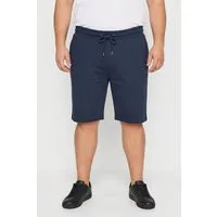 Men Plus Bermudas Bermuda Bauchfit Sweat Modern Fit