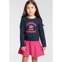 KIDSWORLD Jerseykleid PRINZESSIN IN AUSBILDUNG festliche Anlässe, kniefreies Kleid, eleganter Stil