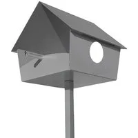Radius Vogelhaus Vogelfutterhaus Piep Show XXL Metall Wetterfest zum Aufhängen