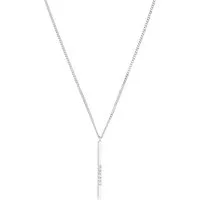TOM TAILOR Kette mit Anhänger, mit Zirkonia (synth)