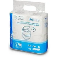 ProPlus Toilettenpapier (4-St), schnell lösbares Toilettenpapier für Campingtoiletten, 2-Lagig