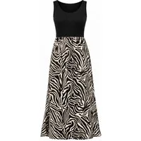 ITALY VIBES Sommerkleid - Kleid mit modischem Print - Maxikleid für Damen - ITALY VIBES ONE SIZE - passend für Größen XS - M