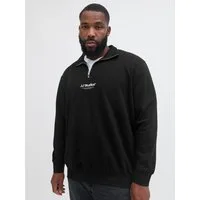 Jack & Jones PlusSize Sweatshirt JJESOHO SWEAT QUARTER ZIP HN NOOS PLS