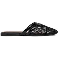 Badura Badura Damen-Flip-Flops Schwarz Badepantolette
