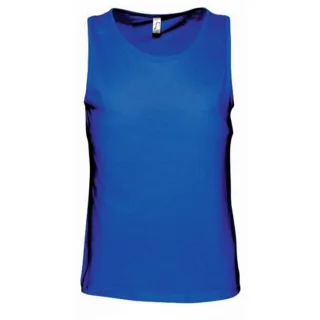 SOLS Herren Justin ärmelloses Tank / Vest Top (Königsblau)