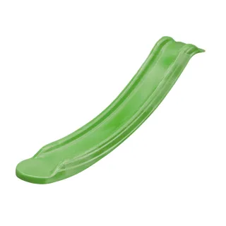 Garten Rutsche Jet 120x40 cm für Spielturm - Witterungsbeständig HDPE-Kunststoff - Stabile Anbaurutsche Apfelgrün für 60 cm Podesthöhe - Wickey