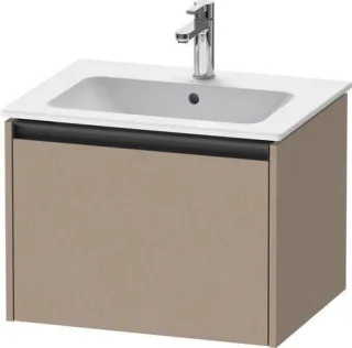 Duravit Ketho.2 Waschtischunterbau wandhängend Leinen Matt 610x480x440 mm - K25062075750000 K25062075750000