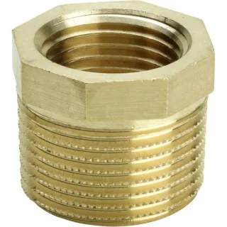 Viega Reduzierstück 321857 R 3 x Rp 2, Rotguss, mit Mehrkant