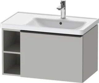 Duravit D-Neo Waschtischunterbau wandhängend Betongrau Matt 784x452x440 mm - DE42570BD070000 DE42570BD070000