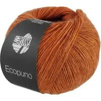 LANA GROSSA ECOPUNO Häkelwolle, 215 m (superweiches Ganzjahresgarn aus Baumwolle mit Merino und Baby Alpaka), 50 g