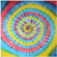 KUNST UND MAGIE Wandteppich Kunst und Magie Wandbehang Magische Spirale ca. 230 x 205 cm