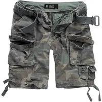 Brandit Cargohose Herren Bermuda Cargo Shorts knielang Kurze Hose Short Gürtel Knielang