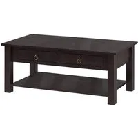 loft24 Couchtisch Inga - Wohnzimmertisch Ablagetisch Sofatisch Kaffeetisch, Wohnzimmertisch, 2 Schubladen, Kiefer, Landhausstil