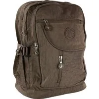 BAG STREET Freizeitrucksack Bag Street Damen Herren Sporttasche, Damen, Jugend Cityrucksack, Freizeitrucksack Nylon, braun ca. 38cm
