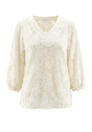 bianca - Elegante Bluse - Alena weiß - Gr. - 44