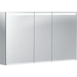 Geberit Option Spiegelschrank mit Beleuchtung drei Türen, 120x70x15cm, 500207001 500207001