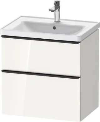 Duravit D-Neo Waschtischunterbau wandhängend Weiß Hochglanz 634x452x625 mm - DE43540BD220000 DE43540BD220000
