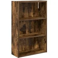 vidaXL Badezimmerspiegelschrank Badezimmer-Wandschrank Geräucherte Eiche 40 x 16 x 62,5 cm (1-St)
