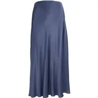 Seasons of April A-Linien-Rock LILLY SATIN Damen Satin Midi Rock One-Size