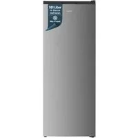 homeX Gefrierschrank FSN1611E-S, 143 cm hoch, 54 cm breit, No Frost, 161 Liter, Tiefkühlschrank groß, Freezer, 4-Sterne Gefrieren