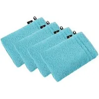Vossen Waschhandschuh 4er Pack Waschhandschuh 22 x 16 cm Vienna Style Su, Frottier (Spar-Set, 4-St)