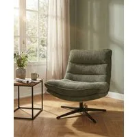 OTTO home Sessel AVAA, Loungesessel im softem Cord-Bezug, 360° Grad drehbar, Relax- und TV-Sessel
