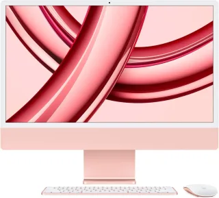 Apple iMac (Mid 2023) [24" Apple M3 8 Core CPU 8GB RAM 256GB SSD Apple 8 Core macOS] rosé