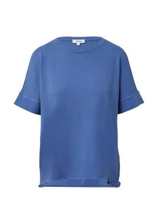 s.Oliver - T-Shirt blau - Gr. - 44