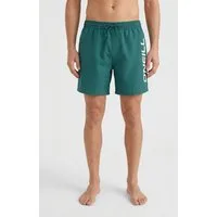 O'Neill Badeshorts O'NEILL LOGO 16'' SWIMSHORTS mit Seiten- und Gesäßtaschen